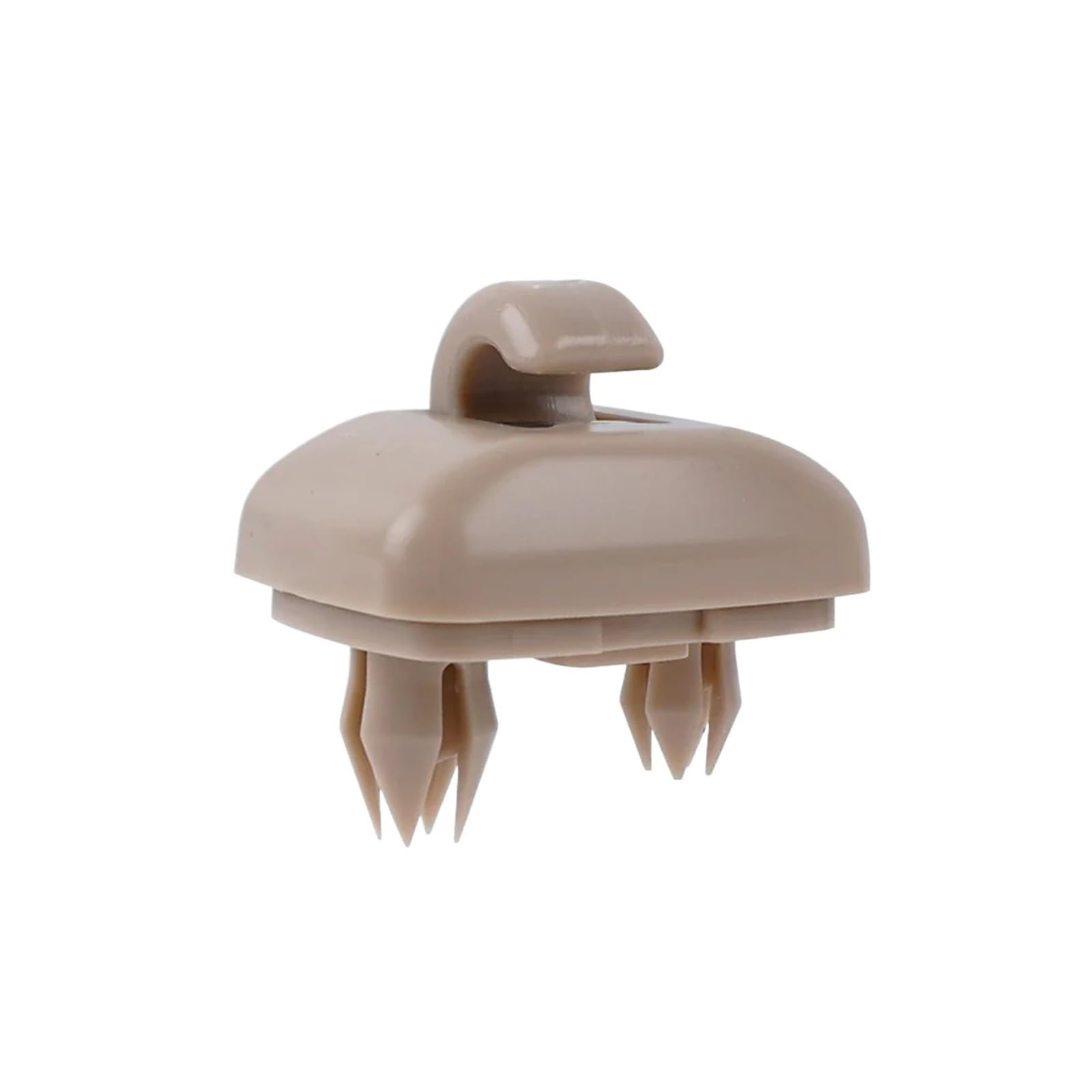 KXFVYNE 2PCs Car Sun Visor Clip Interior Retainer Hook Bracket Compatible A1 A3 A4 A5 Q3 Q5(8E0 857 562) A7 B6 B7 B8 S4 S5(Beige)