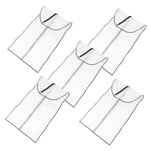 Homoyoyo 5pcs Peva Garment Dust Cover Bags for Suits and Coats Storage for Travel and Closet Organization