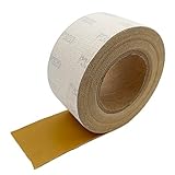Schleifpapierrolle mit 7cm x 18m Aluminiumoxid Klettverschluss Schleifpapier Schleifpapier für Holzmöbel, Veredelung, Metall, Schleifen, Polieren und Holzbearbeitung (320 Grit)