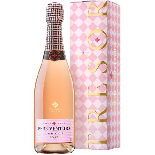 Pere Ventura Tresor Rosé Brut - Cava de Trepat, 11.5%, 12-15 Meses de Crianza