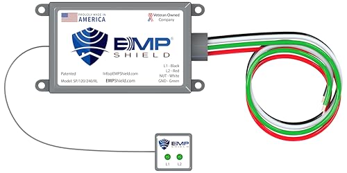 EMP Shield – Home EMP & Lightning Protection + CME Defense for Flush Mounted Breaker Box (SP-120-240-RL/Concealed Model) Lightning, Solar Flare, and Surge Protection by EMP Shield - Used condition - Image 4