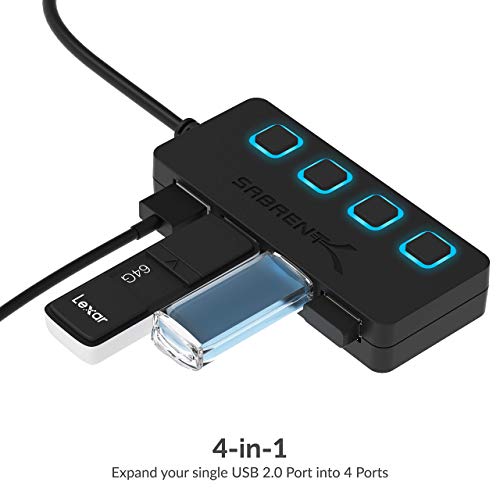 Caja externa USB 3.0 para disco SATA 2.5 con Hub USB 2.0 miniatura 3