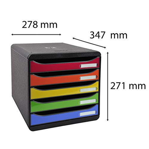 Exacompta 3097298D Cassettiera BIG-BOX PLUS