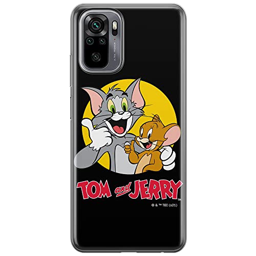 ERT GROUP mobile phone case for Xiaomi REDMI NOTE 10/ 10S original and officially Licensed Tom & Jerry pattern 013 optimally adapted to the shape of the mobile phone