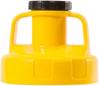 Oil Safe Utility Lid - Multipurpose | Pouring Control | Industrial Grade | Heat-resistant | 10 Different Colors - Yellow