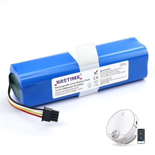 NASTIMA 14.4V 5800mAh Replacement Li-ion Battery for Eufy...