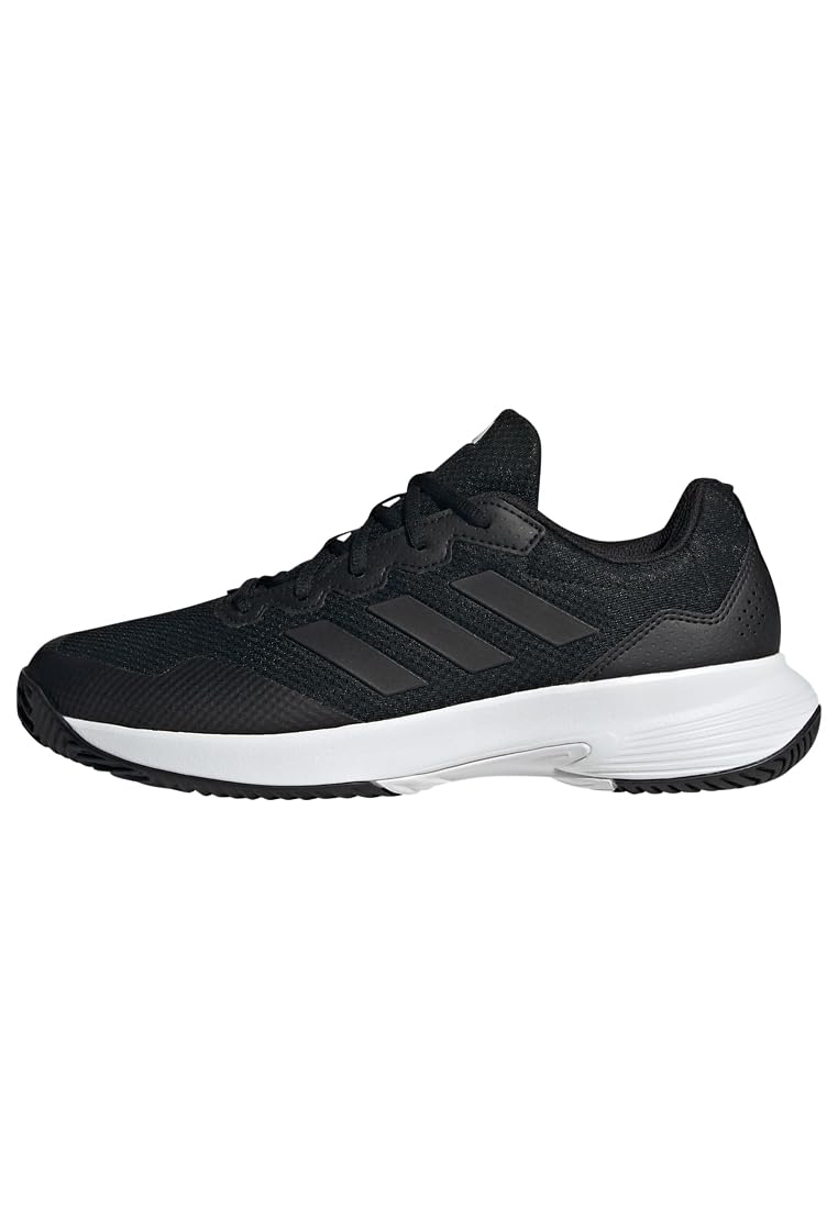 adidas Mens Gamecourt 2 0 Tennis Shoes Core Black Core Black Grey Four 7 5