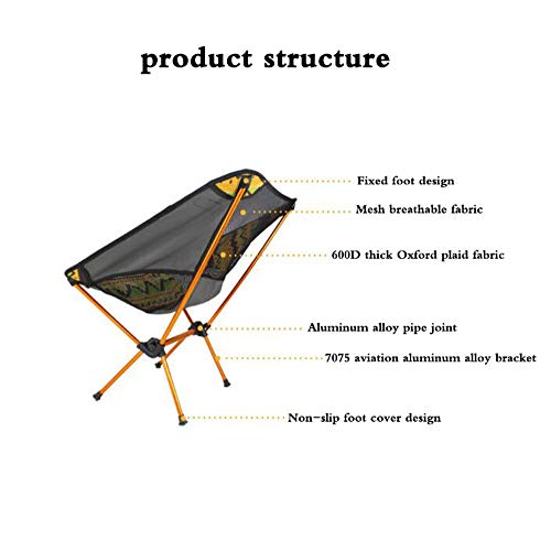 Chaise pliante compacte extérieure 150kg pour éviter le sol humide - 6