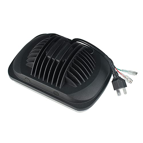 Lanterna De Cabeça De 5X7 Polegadas Halo DRL Angel Eyes H4 Led Square 44W Lanterna De Cabeça Para 86