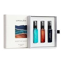 Upsilon Seize The Scent | Combo of Long-Lasting Pocket Perfumes | Eau De Parfum for Men | Exotic Perfume | Luxury Gift Set for Men | Men’s Perfume – 8 ml Each | Pack of 3