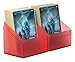 Ultimate Guard Boulder 80+ Classic, Deck Case for 80 Double-Sleeved TCG Cards, Ruby, Secure & Durable Storage for Trading Card Games, Soft-Touch Finish