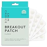SKIN CHOICE Pimple Patches – Breakout Spot Patches (Pack of 75) Hydrocolloid Patch, Blemish Stickers Spot Dots for Face, Vegan & Cruelty-Free - Korean Skincare