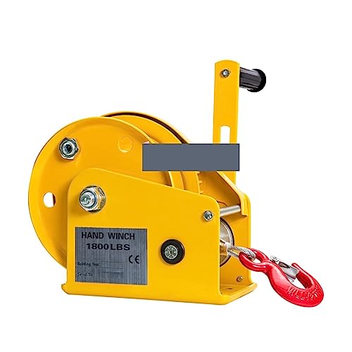 Treuil bidirectionnel autobloquant a frein et cable 20M - 2