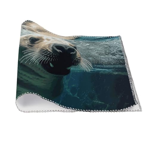 Sets de table lion de mer faciles à nettoyer pour simplifier le repas - 4