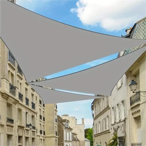 Voile d'ombrage triangulaire imperméable et résistante aux intempéries - 3