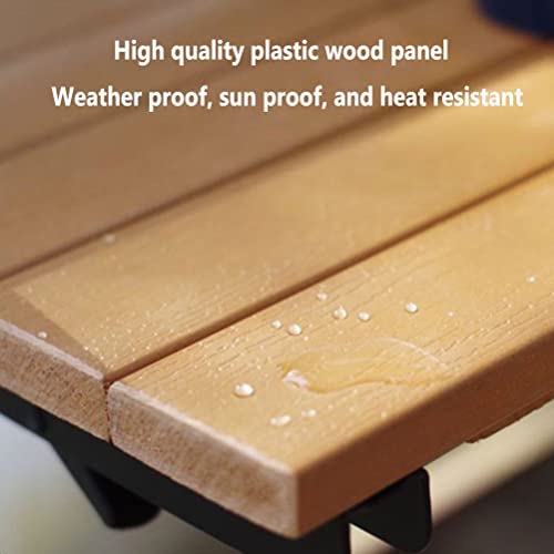 Table de balcon suspendue pliable et réglable en hauteur