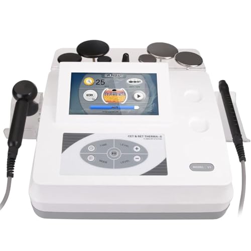 Máquinas Manejo Dolor Máquinas Fisioterapia Diatermia, Radiofrecuencia Rf Ondas Elevación Instrumento Belleza, Ajustable 2 Modos Trabajo Y Energía, Alta Absorción, Para Aliviar El Dolor