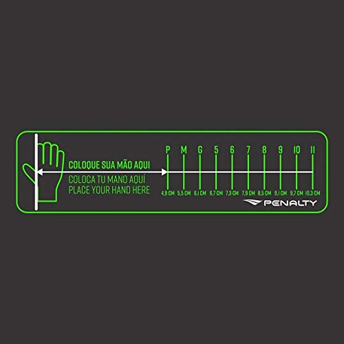 Luva 3D Training Pt-Am-Bc T 10 Penalty Amarelo 10