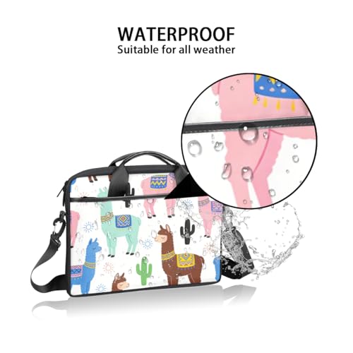Bolso porta laptop alpaca cactus 14-15 pulgadas miniatura 3