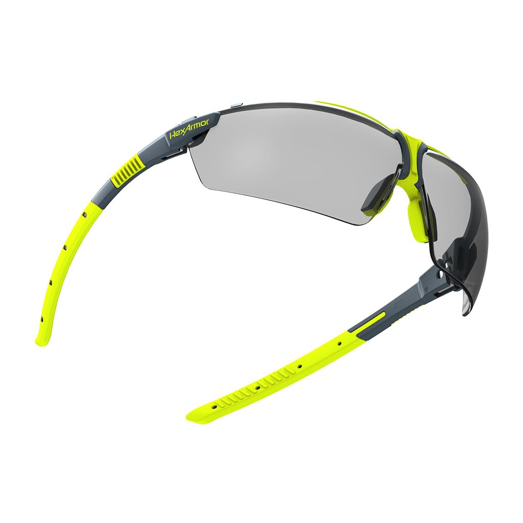 HexArmor VS300 Grey Tint Anti Fog and Scratch Resistant Safety Gl
