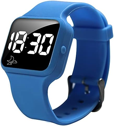 Baby Blue Pivotell Vibratime Junior Reminder Watch – with up to 16 Daily Alarms