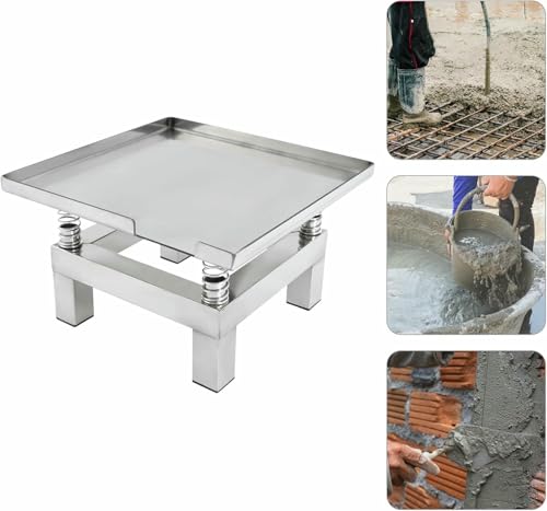 Plataforma Vibratoria para Hormigón, Banco de Pruebas de Vibración, Mesa Vibratoria Mini de Acero Inoxidable, 110 V miniatura 4