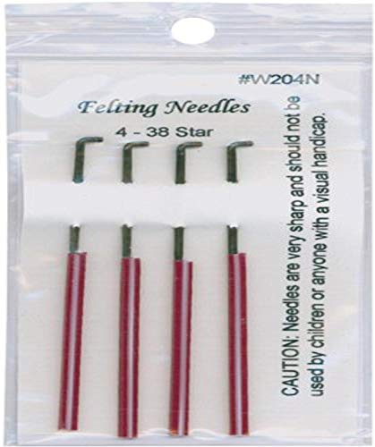WISTYRIA EDITIONS Felting Needles, 4-Pack (W204N)