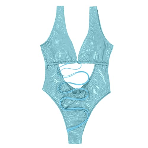 Maillot de bain soutien-gorge push up vert pour galber la poitrine à la plage