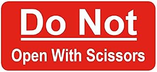 Warning of Suffocation - Small Packing Sticky Labels / Stickers (500 Labels on Sheets)