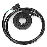 ?PREMIUM MATERIAL?This electric assist sensor made of high quality plastic materials, it's strong, stable, . ?NEED NOTES?The integrated assist sensor is installed on the right side of the bottom bracket by default, with a 12 pulse high low ratio of 6...