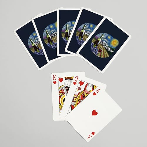 Baraja de Poker Calistoga California 52 Cartas miniatura 7