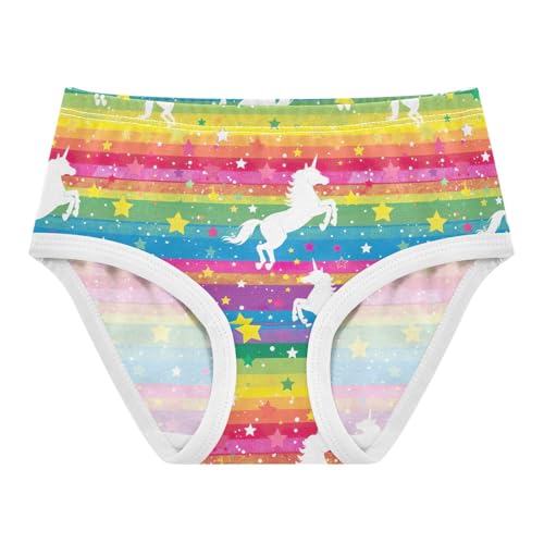 Galaxy Unicorn Rainbow Stripe Toddler Girls's Underwear 2T 202b5406