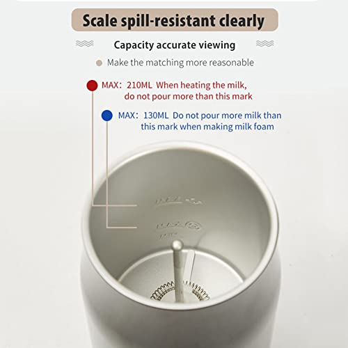 AMLILY Leche Eléctrica Frecuencia De Acero Inoxidable Acero Inoxidable CALIENTE Y FRÍO TODO EL AUTOMÁTICO AUTOMÁTICO… - Imagen 6
