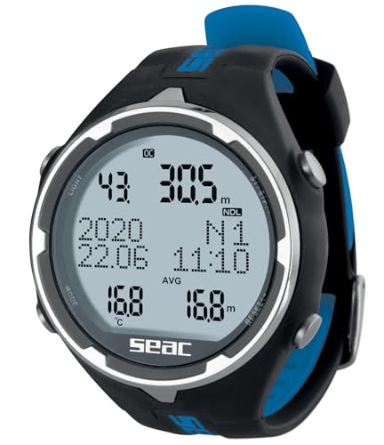 SEAC Action HR Dive Computer with Scuba & Freediving