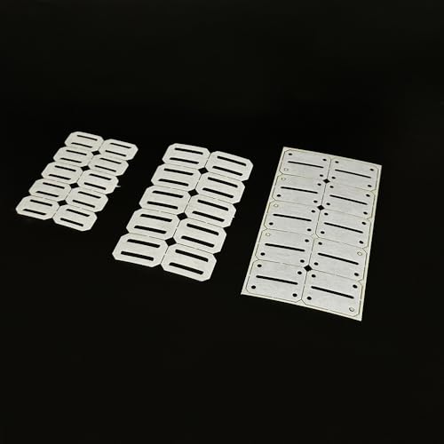 30PCS RC Airplane Paper Hinge Model Plane Rudder Aileron Tail Wing Connector for RC Plane Helicopter DIY Model Aircraft Fixed Wing Parts (Style 3)