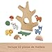 Fisher-Price Árbol con Animales De Madera Imagen de Fisher-Price Árbol con Animales De Madera