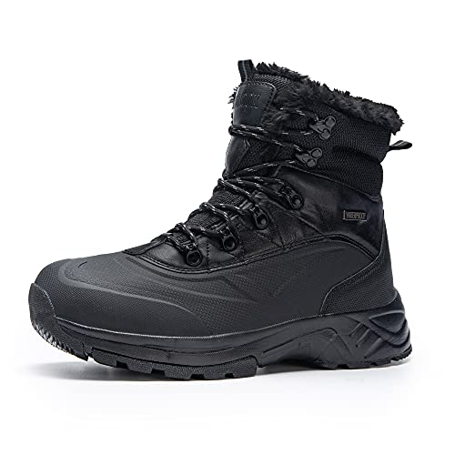 Buy AX BOXING Mens Winter Boots Snow Boots Outdoor Warm Non - View #7