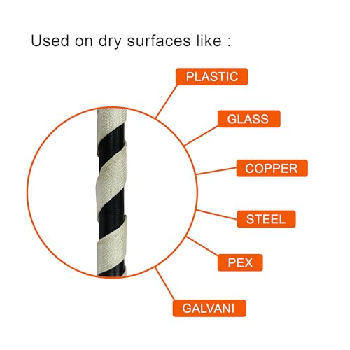 Image of Tempo Flexible Electric Pipe Heating Tape Low 160 Watt Temp 400C, Volt 230 Size - 25mm x 1200mm (for Dry Surface)