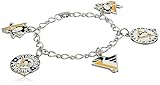 NHL Pittsburgh Penguins Carded Bracelet with Charm Jewelry