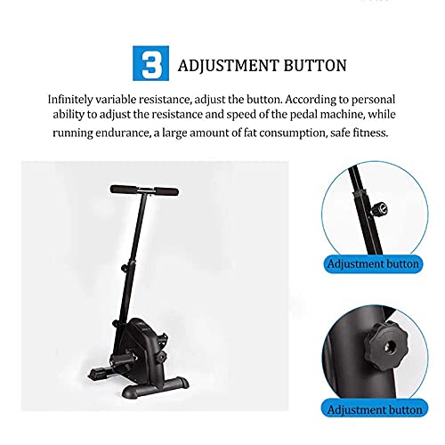 Elektrisch pedaal Mini-revalidatiemachine Hometrainers, hometrainer voor bovenste en onderste ledematen Rehabilitatiefiets voor middelbare leeftijd Intelligent display Veilige multifunctionele fiets - Afbeelding 5