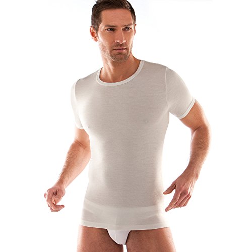 Tipo di prodotto: CAMICIA Liabel 3 Corpo Maglia Intima Uomo Girocollo Lana/Cotone m/m Art.5321/23 (TG.6)
