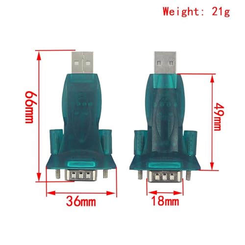 Image of HL-340 USB to RS232 COM Port Serial PDA 9 pin DB9 Cable Adapter Support Windows7 64(340 chip)
