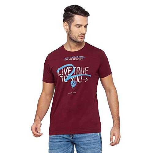 Image of Spykar Men's Slim Fit T-Shirt