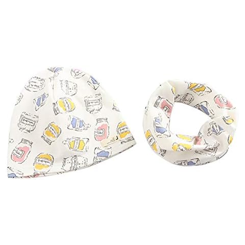 DEBAIJIA Conjunto Gorro Bufanda Cuello Niño Recién Nacido Térmico Invierno Cover