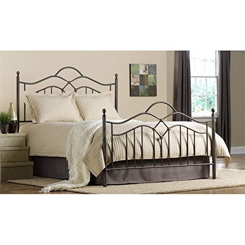 Hawthorne Collections Full Metal Spindle Bed in Bronze
