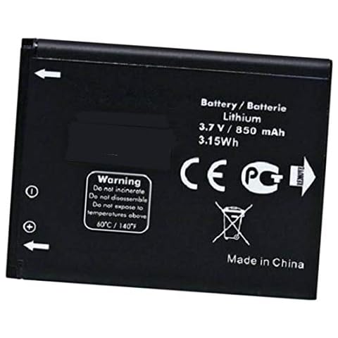 WXKJSHOP Replacement CAB3120000C1 B-Y42 Cell Phone battery for Alcatel One Touch 354 VF354 768 OT888A OT880A CAB31220100C1 TB-04BA BTR510AB 3.7V Cover