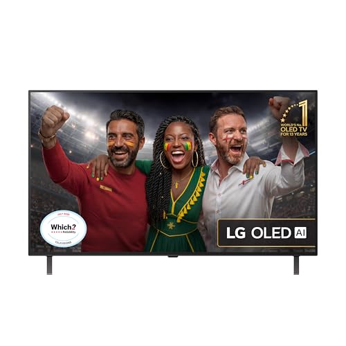 LG OLED48B56LA 48-Inch OLED 4K UHD Smart TV B5 Series (8 AI Processor Dolby Atmos Freeview Play and Amazon Alexa 120Hz) [Model 2025]