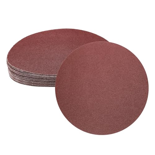 Disques abrasifs PSA 20,3 cm en oxyde d'aluminium de haute résistance pour bois et métaux