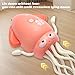 Electric Dancing Squid Toys，Automatic Obstacle Avoidance Sensor Toys Upright & Crawling Two Modes,Rechargeable Magic Dancing Music Squid for Kids Boy Girl Birthday Gifts (Style-Y)
