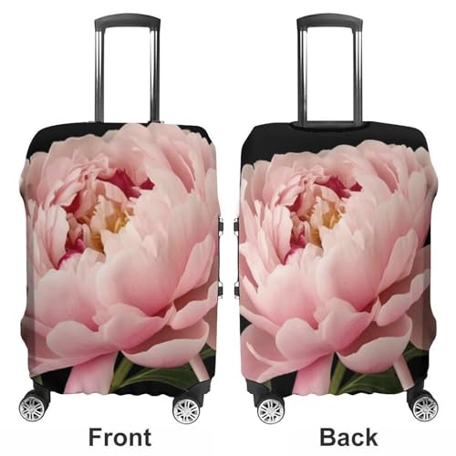 Peony Luggage Cover Elastic Suitcase Protector Case Anti-Scratch Washable Baggage Covers Protector For Traveling, Aircraft Consignment XL3